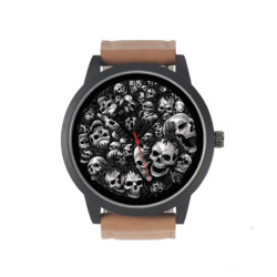 Montre Tête de Mort Crânes à Quartz pour Hommes