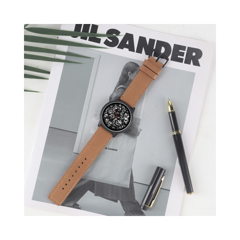 Montre Tête de Mort Crânes à Quartz pour Hommes Modèle 4