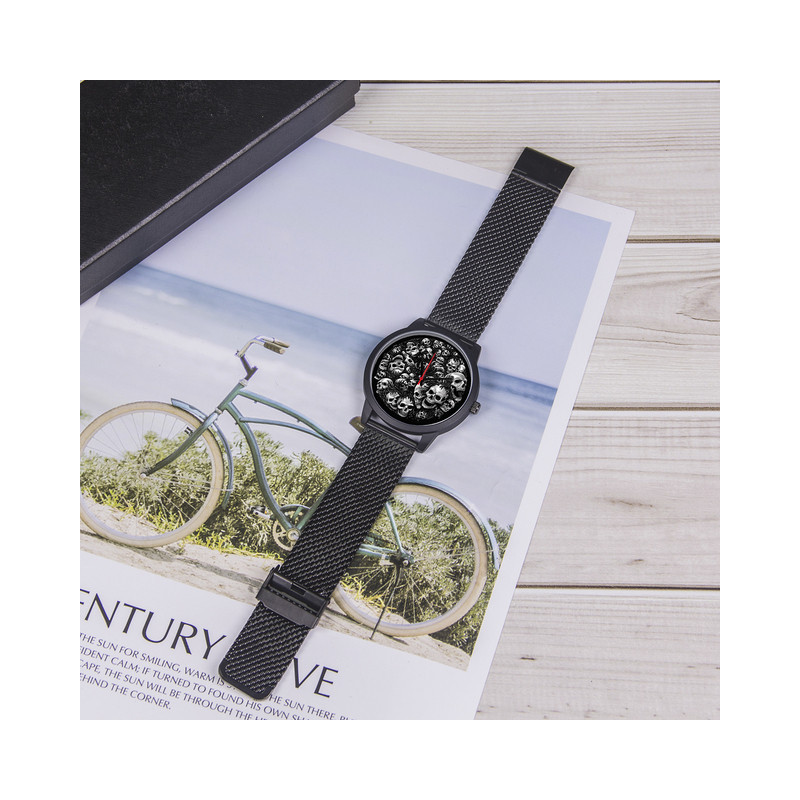 Montre Tête de Mort Crânes à Quartz pour Hommes Modèle 2