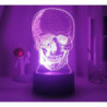 Lampe tête de mort - Lampe LED USB 3D - modèle 1