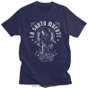 T-shirt La Santa Muerte pour homme Couleur Violet