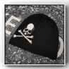 Bonnet Tête de Mort Pirate Skull en Laine Tricot