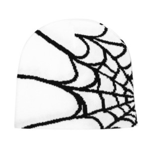 Bonnet Toile Araignée Spider Couleur Blanc
