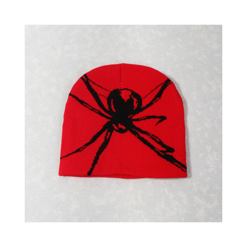 Bonnet Araignée Migale de la Mort Couleur Rouge