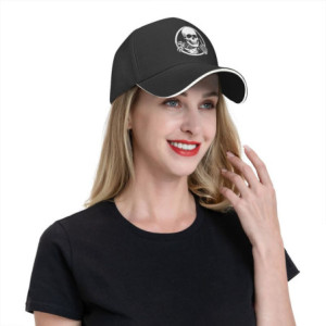 Casquette de baseball Tête de Mort "Fuck You!" pour Femme