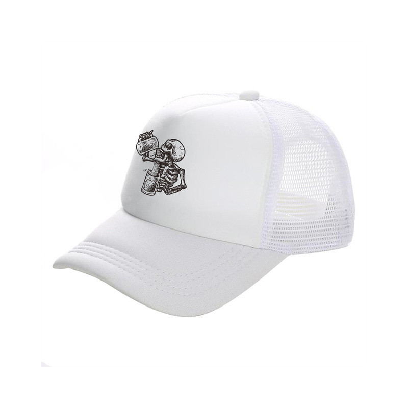 Casquette Squelette Cool et Bière Modèle 1