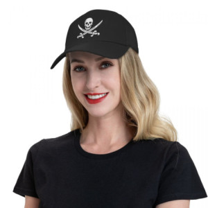 Casquette Tête de Mort Pirate Logo Jolly Roger