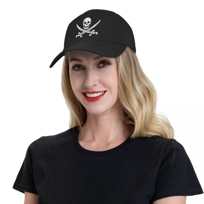 Casquette Tête de Mort Pirate Logo Jolly Roger