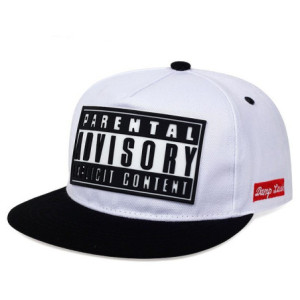 Casquette de baseball Parental Advisory Explicit Content Modèle 1