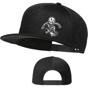 détais Casquette Tête de Mort Squelette Skater