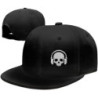 Détails Casquette Tête de Mort Skull Music