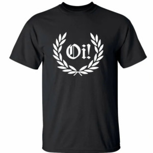 T-Shirt Punk Rock "Oi!" - Style et Confort pour les Rebels