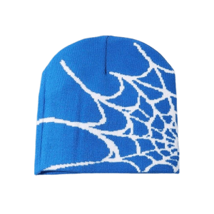 Bonnet Toile Araignée Spider Couleur bleu