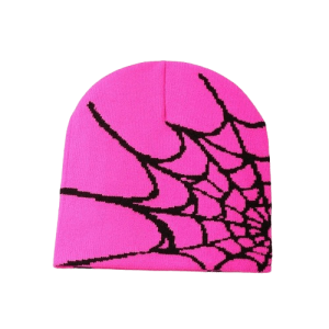 Bonnet Toile Araignée Spider Couleur Rose