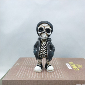 Figurines Tête de Mort Petits Squelettes en résine Modèle 3