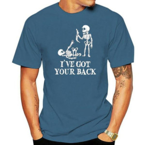 T-shirt Tête de Mort Squellette Humour