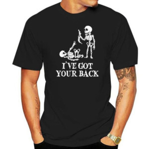 T-shirt Tête de Mort Squellette Humour