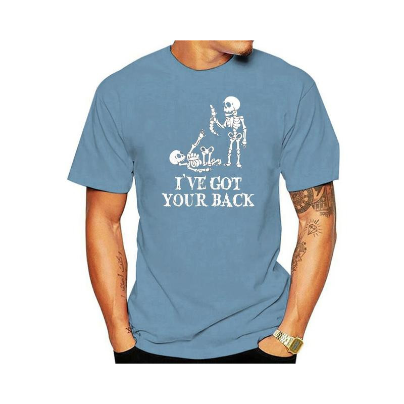 T-shirt Tête de Mort Squellette Humour