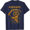 T-shirt Anarchiste "Moissonneur de Liberté" - No Gods No Masters Couleur Bleu marine