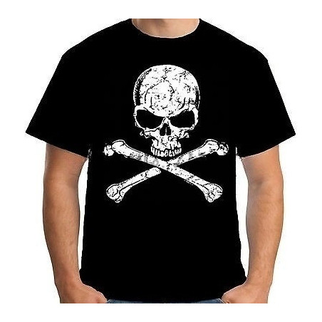 T-shirt Tête de mort Skull and bones