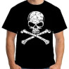 T-shirt Tête de mort Skull and bones