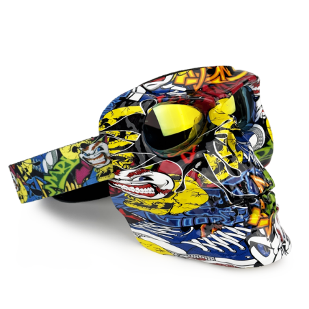 Masque de Protection Tête de Mort Moto