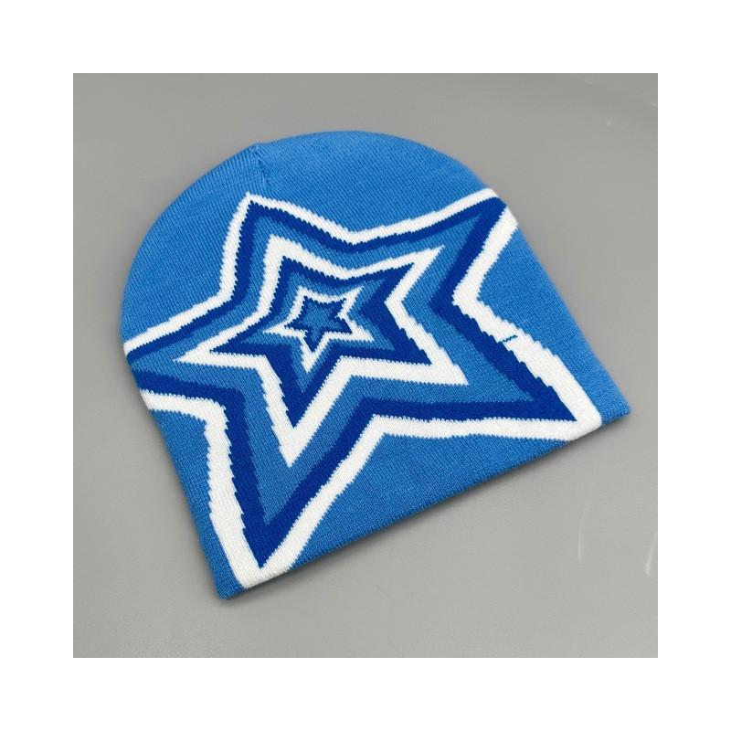 Bonnet Rock N Roll Star Couleur Bleu