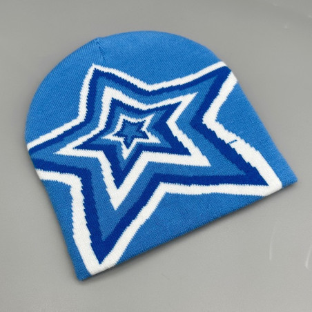 Bonnet Rock N Roll Star Couleur Bleu