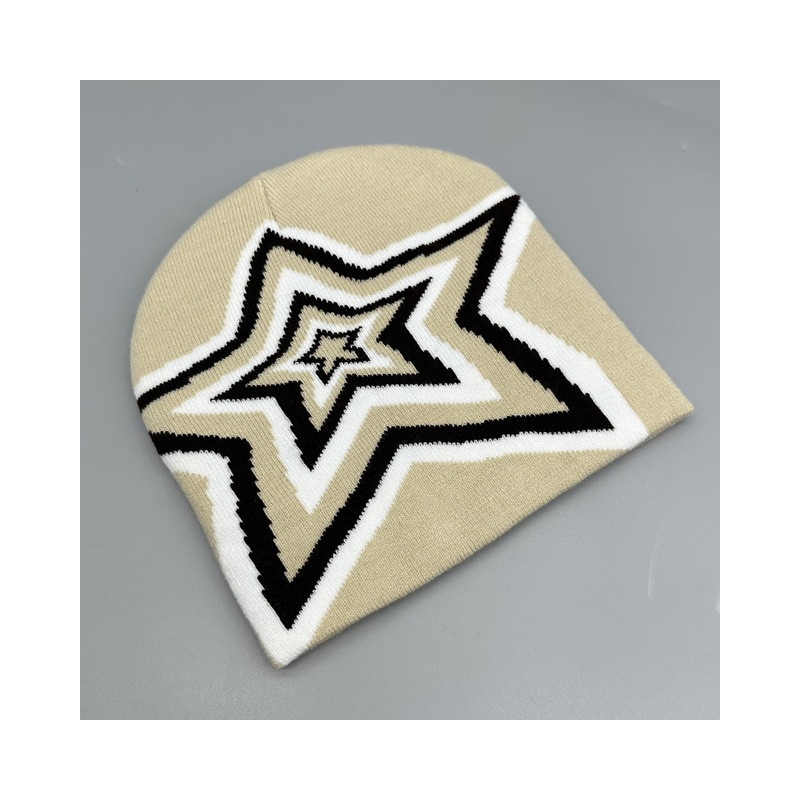 Bonnet Rock N Roll Star Couleur Beige