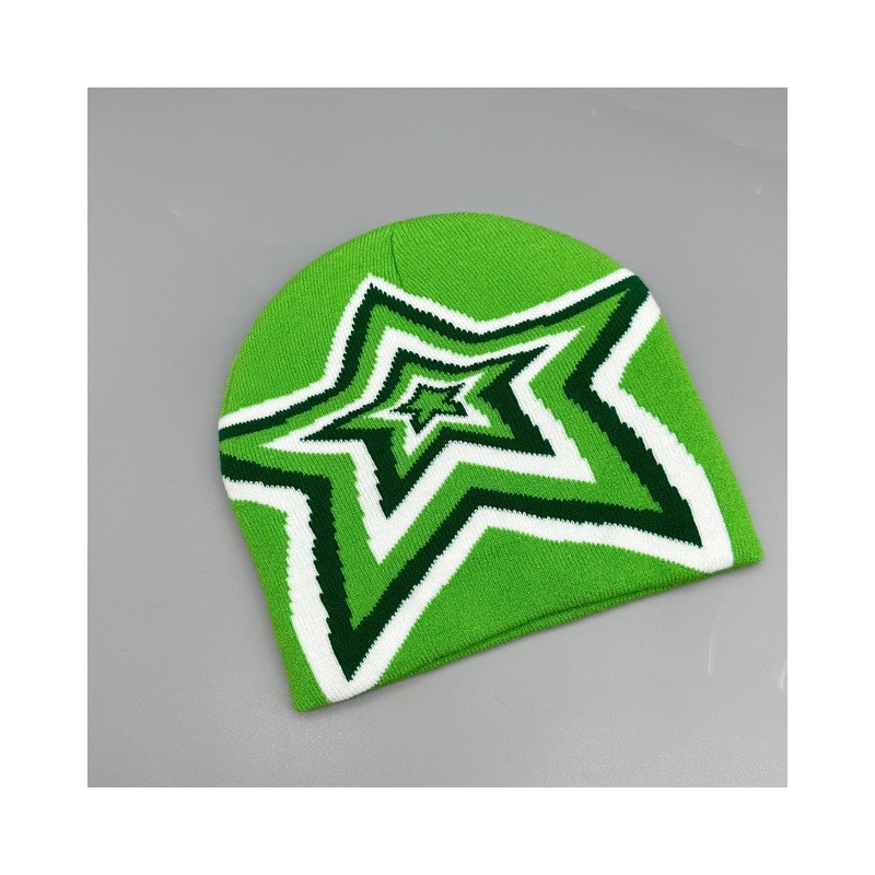 Bonnet Rock N Roll Star Couleur Vert