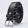 Ceinture Punk Rock Cartouches Couleur Noir