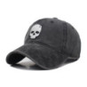 Casquette Tête de Mort Petit Skull - Couleur Noir