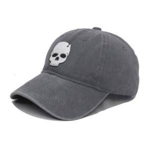 Casquette Tête de Mort Petit Skull - Couleur Gris