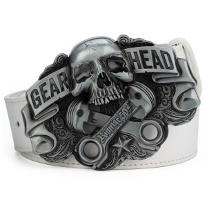 Ceinture Tête de Mort Gear HeadCeinture Tête de Mort Gear Head