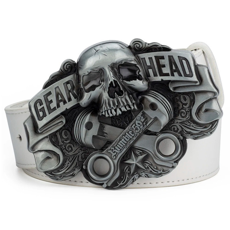 Ceinture Tête de Mort Gear HeadCeinture Tête de Mort Gear Head