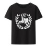 T-shirt 'Esprit Punk' - Oi! avec Lauriers et Bottes Couleur Noir