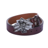 Ceinture Poker Skull – Bluffez avec Style - Couleur Marron