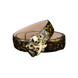 Ceinture Tête de Mort Pirate - Model 2