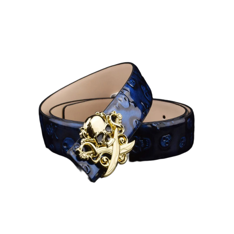 Ceinture Tête de Mort Pirate - Model 4