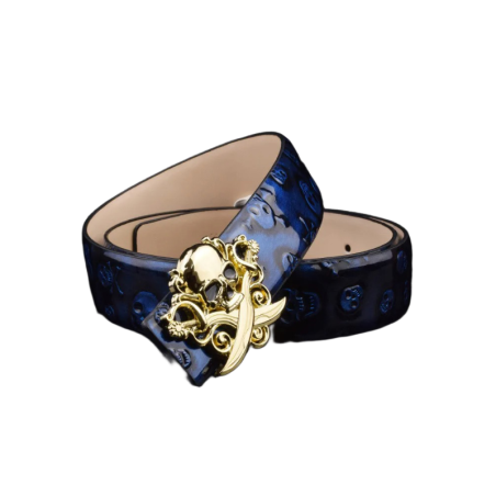 Ceinture Tête de Mort Pirate - Model 4