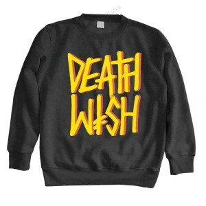 Sweatshirt Gothique DeathWish - Couleur Noir