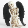 Figurine Squelette Ange Gardien de la Mort Pensif