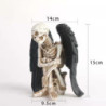 Dimensions Figurine Squelette Ange Gardien de la Mort Pensif