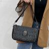 Sac à Main Skull avec Grande Tête de Mort  clouté