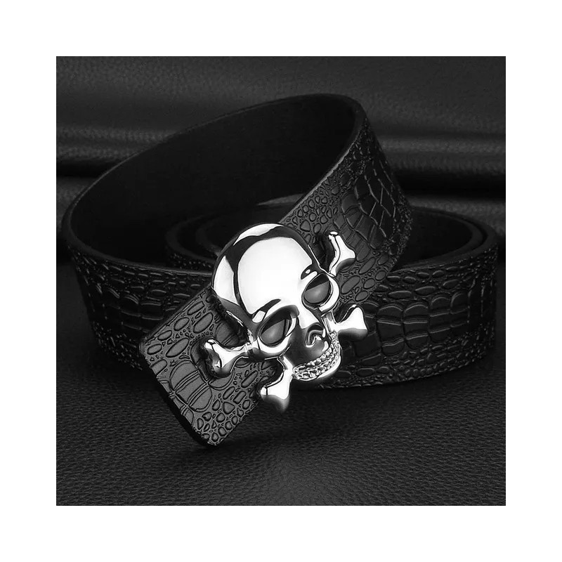 Ceinture Tête de Mort Dark Elegance Skull Couleur Modèle 3