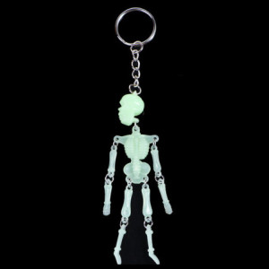 Porte-clés en Plastique petit squelette articulé Modèle 1