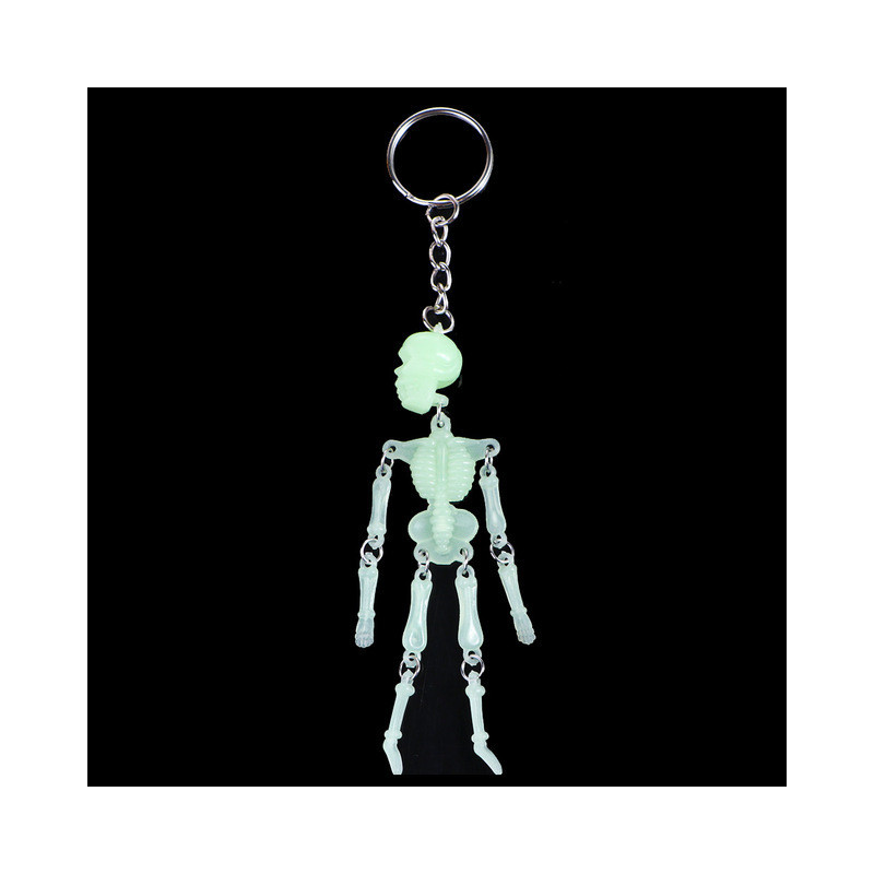 Porte-clés en Plastique petit squelette articulé Modèle 1