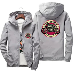 Veste Coupe-Vente Motard Full Throttle Couleur Gris
