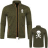 Veste Pirates Jolly Roger - Édition Tête de Mort Classique Couleur Kaki