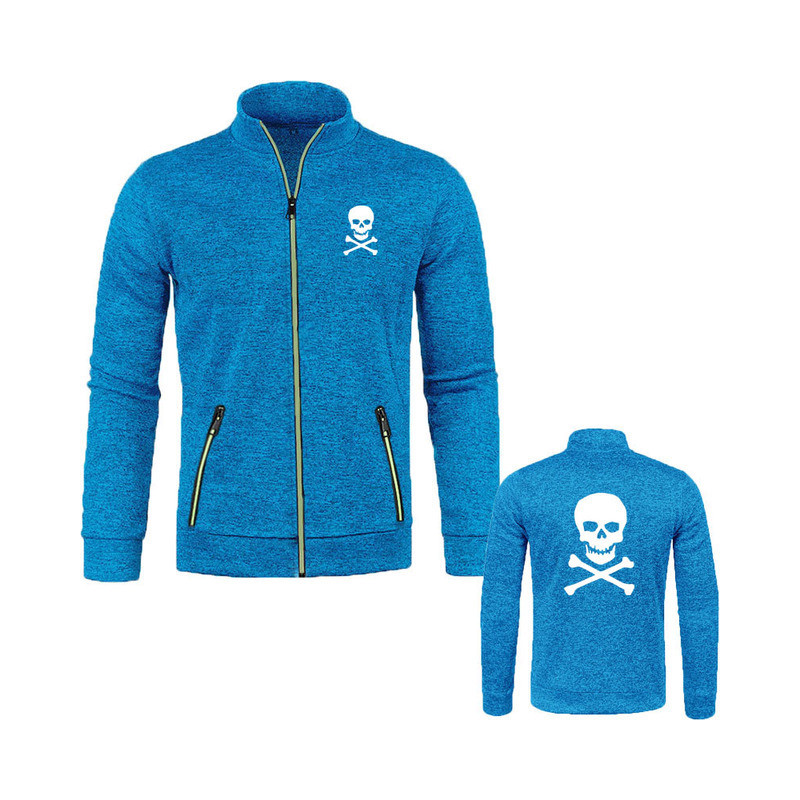Veste Pirates Jolly Roger - Édition Tête de Mort Classique Couleur Bleu